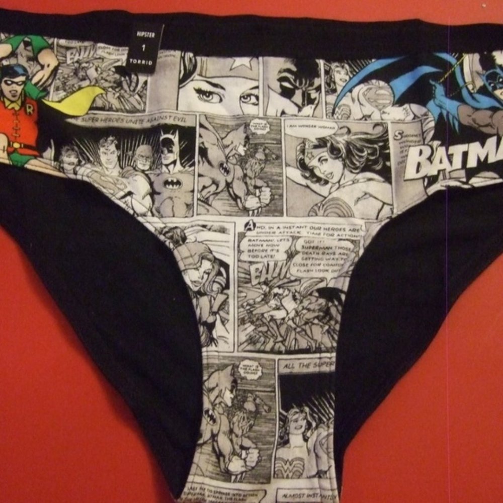 Torrid Batman and Robin panty - Size 1